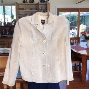 Beige Suede Jacket